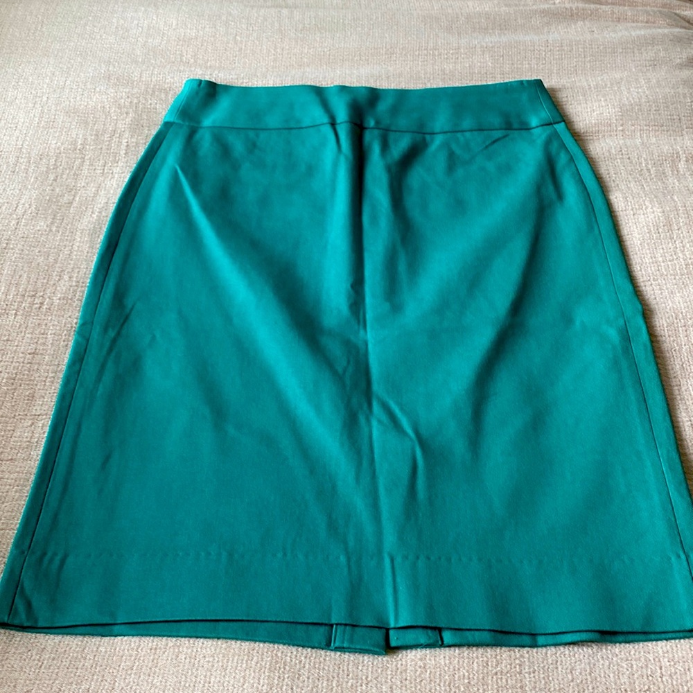 Banana Republic Green Pencil Skirt